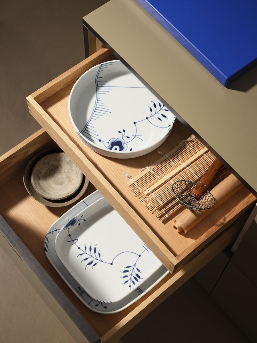 Royal Copenhagen Blue Fluted Mega Ugnsfast 30x30cm