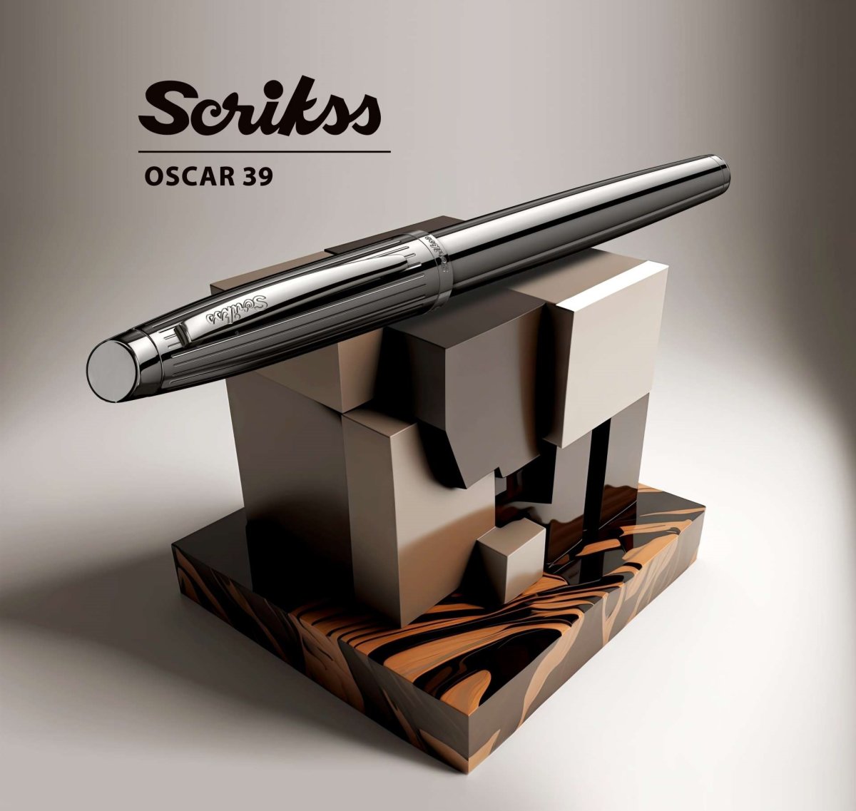 Scrikss Oscar bläckpenna | Titan