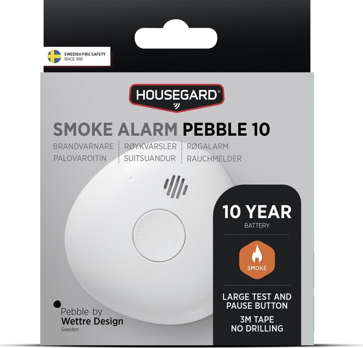 Housegard Pebble SA701 optisk brandvarnare