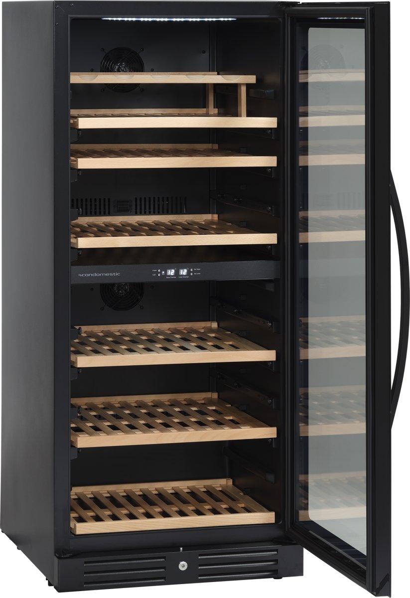 Scandomestic SV 104 B Vinkylskåp, svart