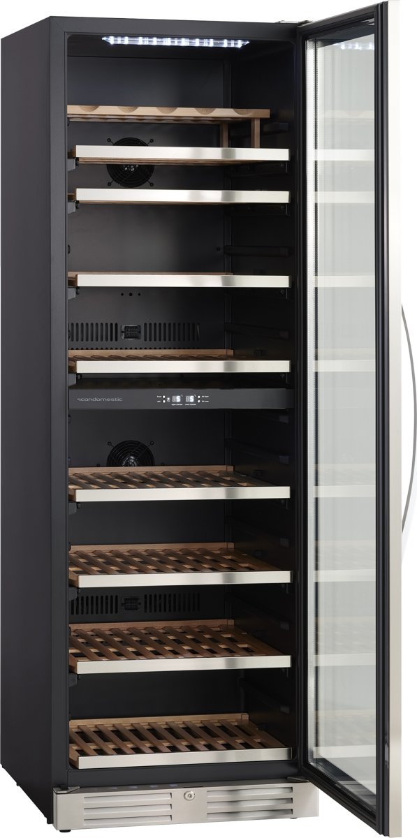 Scandomestic SV 124 X Vinkylskåp, stål