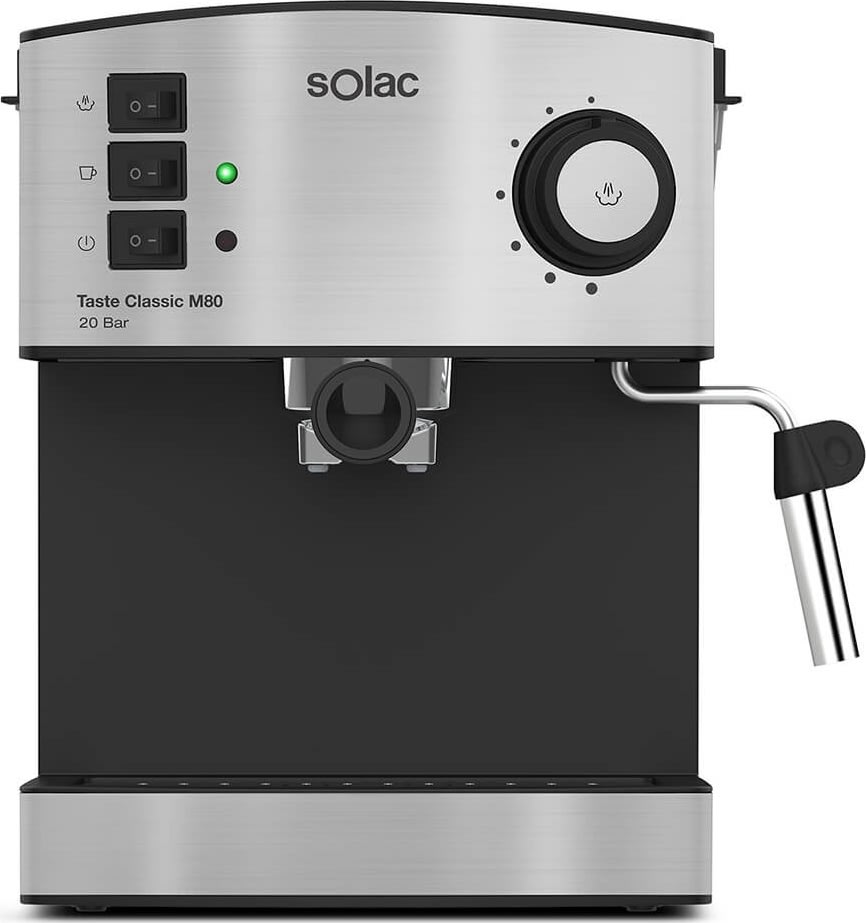 Solac Taste Classic M80 espressomaskin | Stål