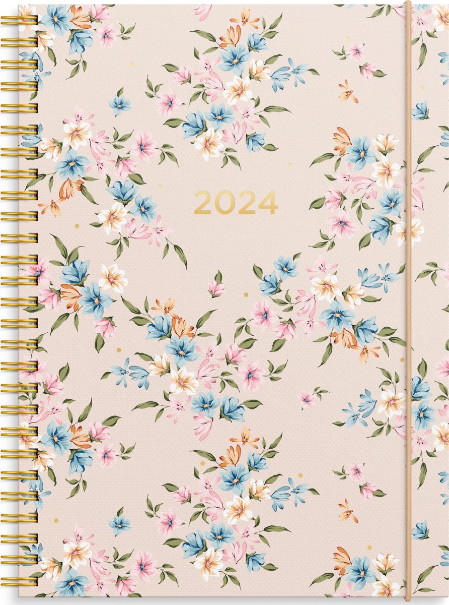 Burde 2024 Kalender Story Business, blomma