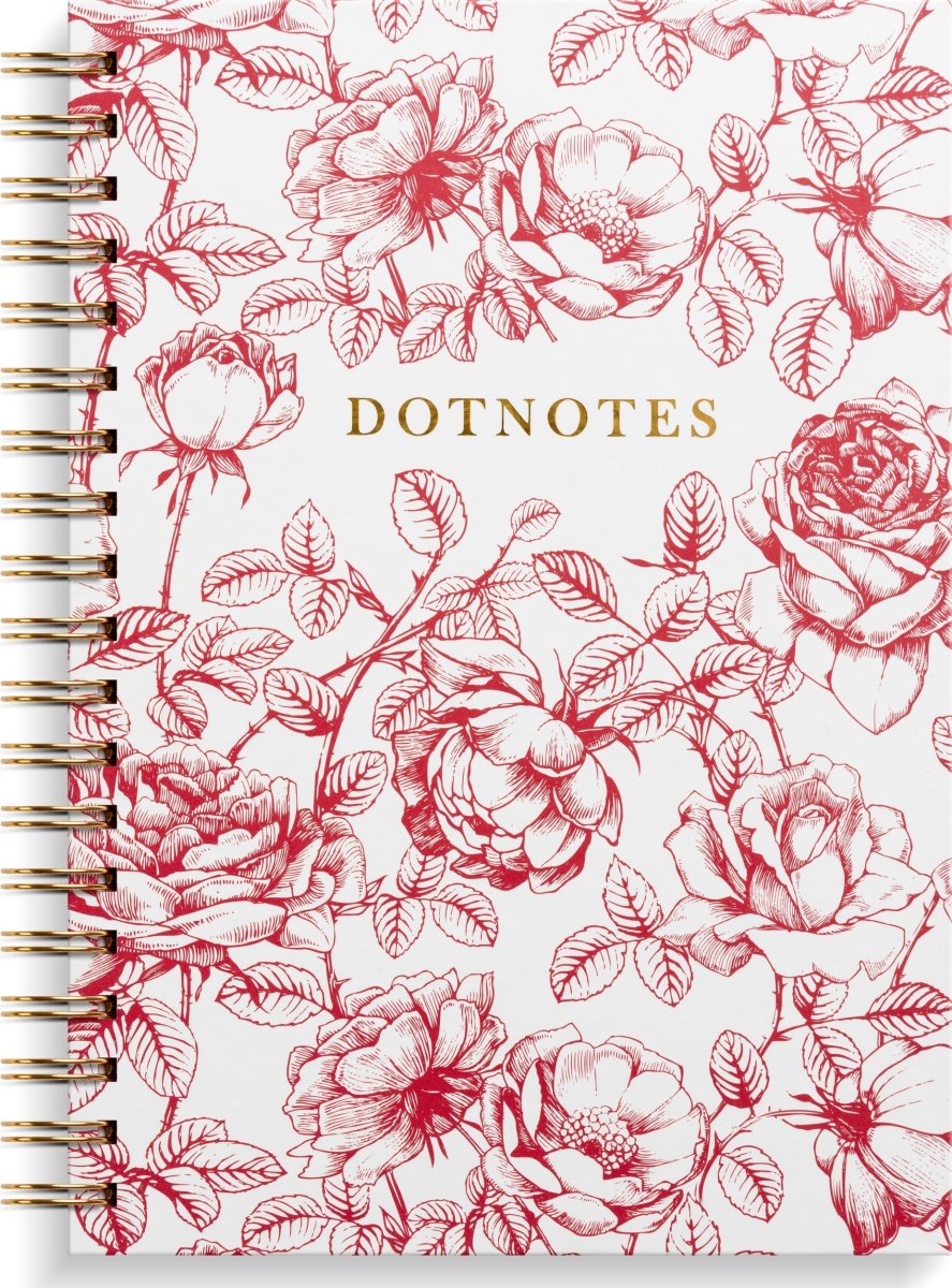 Burde DotNotes anteckningsbok | B5 | Blommor