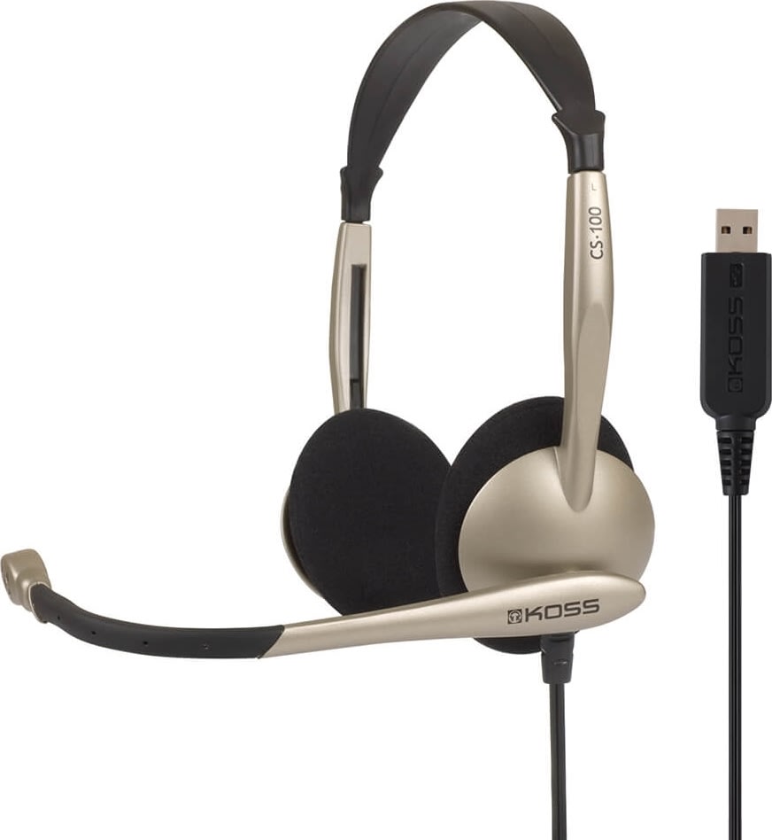 Koss Multimedia CS 100 headset | Guld