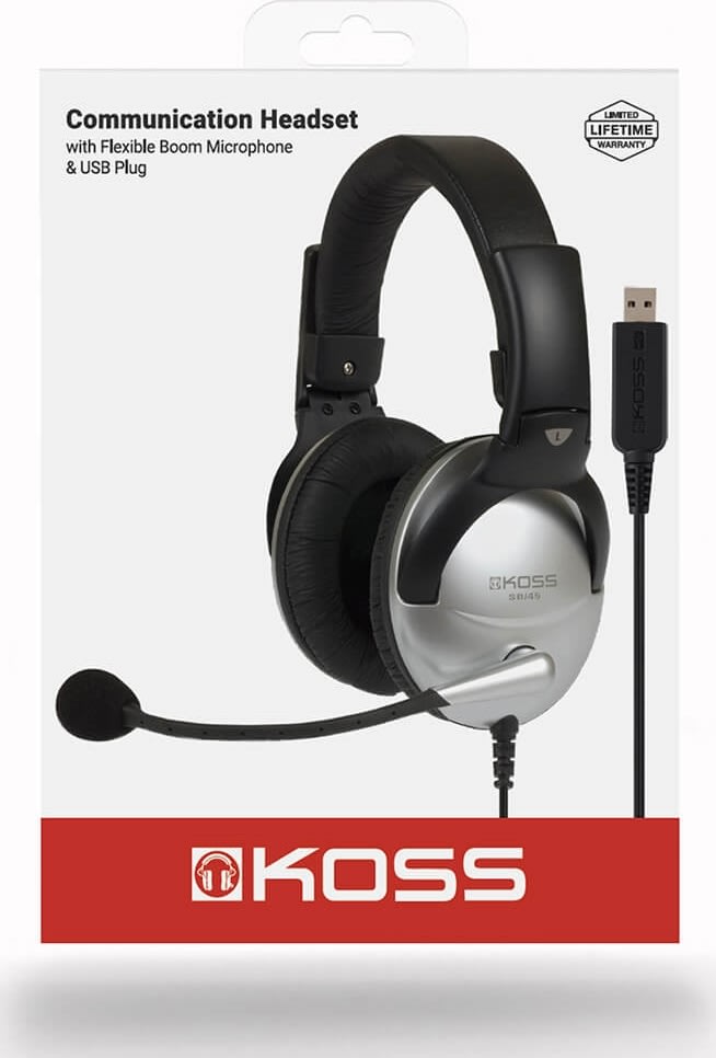 Koss Multimedia SB45 Headset | Silver