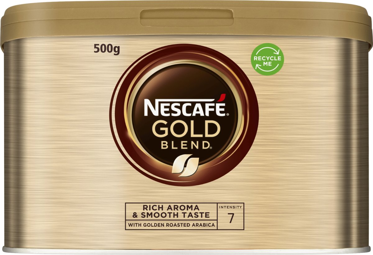 Nescafé Gold blend snabbkaffe, 500g