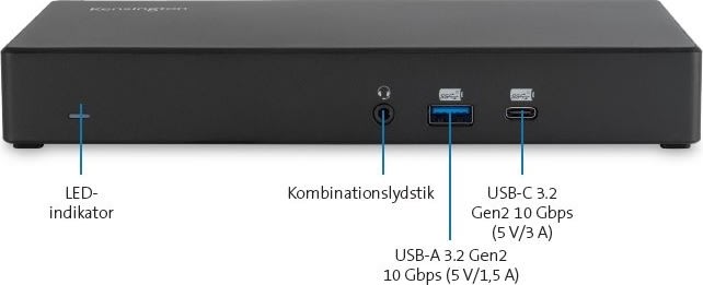 Kensington SD4781P USB-C/-A Dual 4K dock station