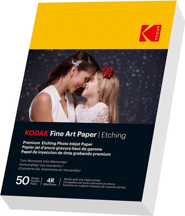 Kodak Fine Art fotopapper | 10x15/210g/50 ark
