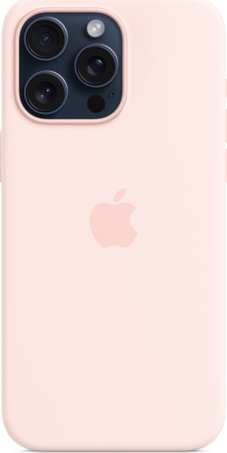 Apple iPhone 15 Pro Max silikonfodral | Rosa