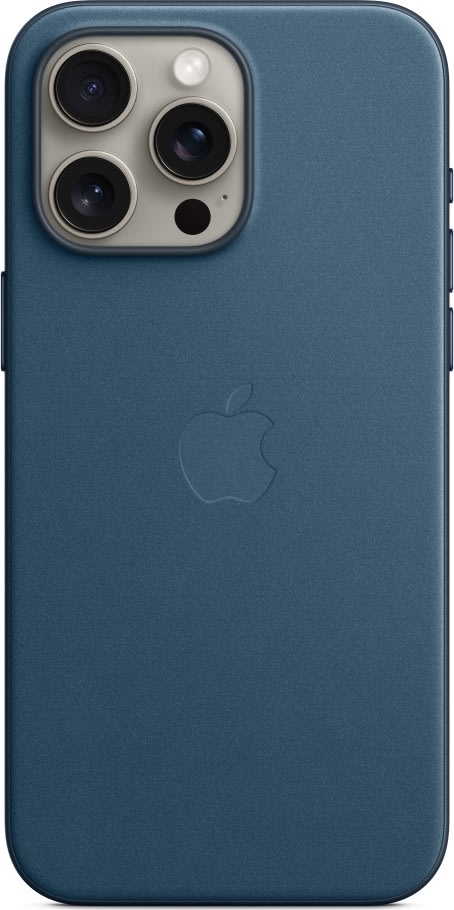 Apple iPhone 15 Pro Max FineWoven cover | Blå