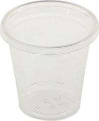 Snapsglas, PLA, Genomskinliga, 3 cl