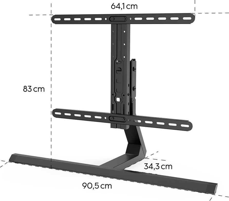 Hama 32-65" tv-stativ | Svart