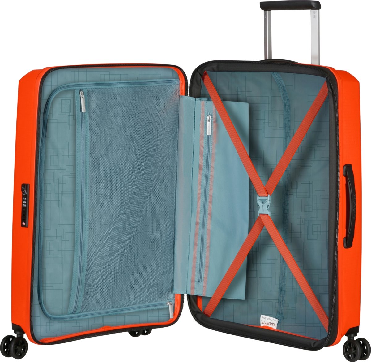 American Tourister resväska | 67 cm | Orange