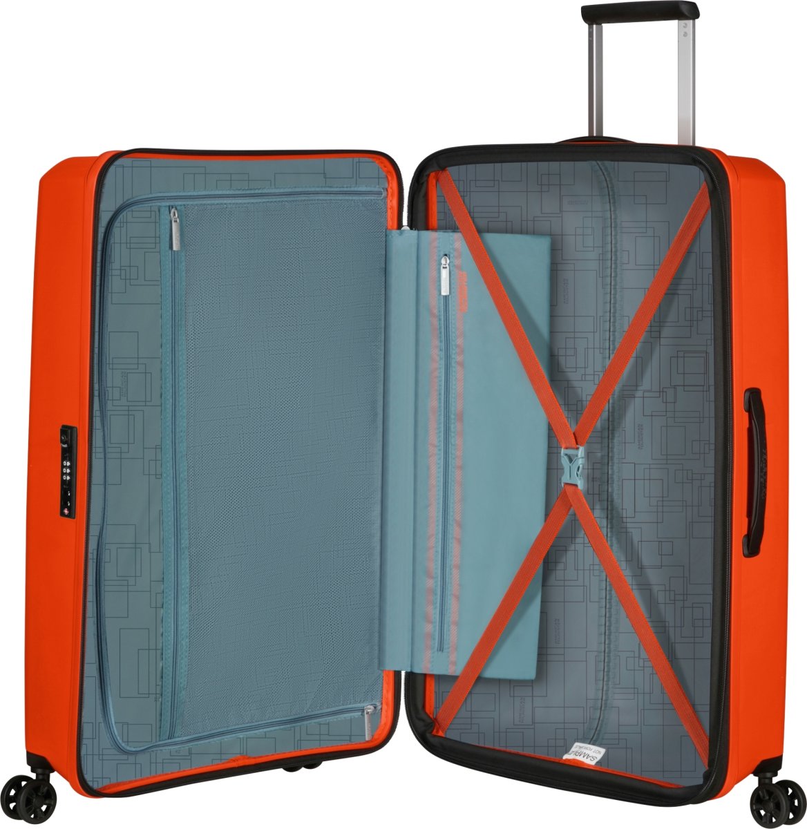 American Tourister resväska | 77 cm | Orange