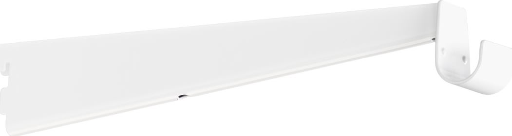 Elfa konsol med hållare för klädstång, 320 mm, vit