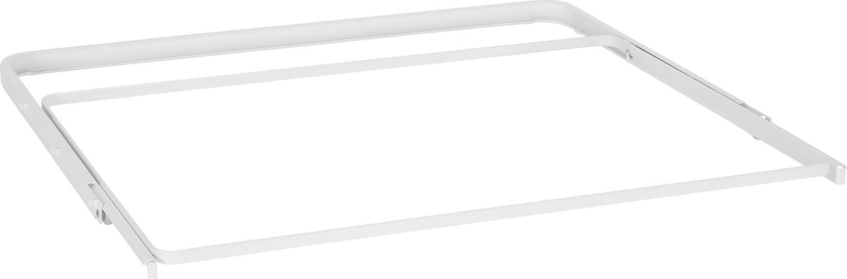 Elfa utdragbar ram för korg, 60x40 cm, vit