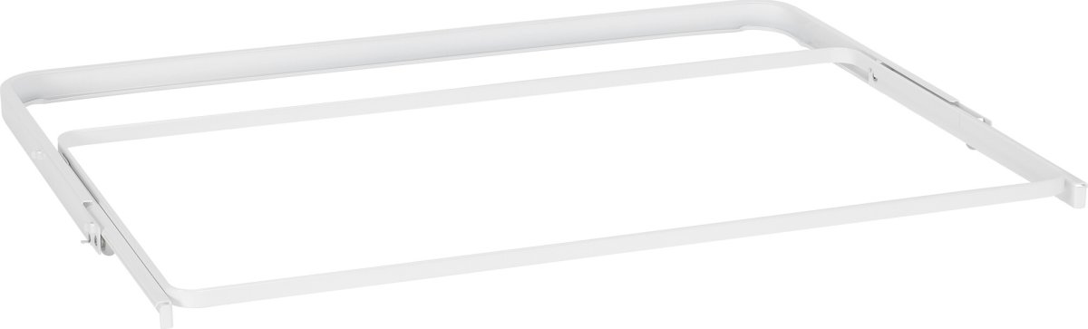 Elfa utdragbar ram för korg, 60x30 cm, vit
