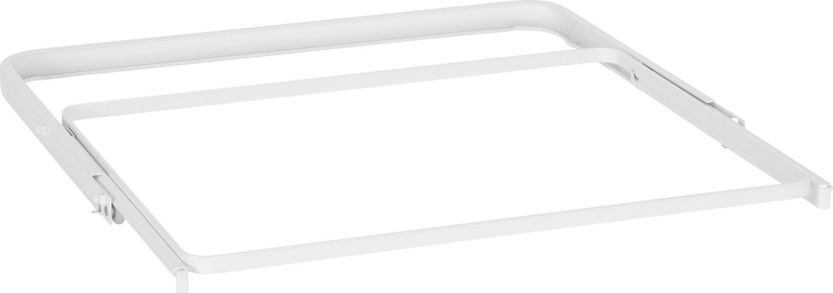 Elfa utdragbar ram för korg, 45x30 cm, vit