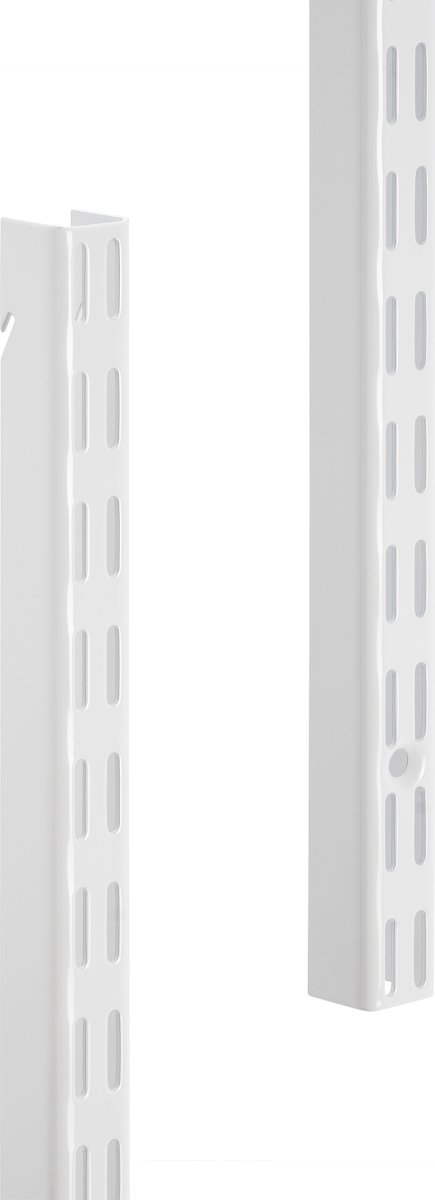 Elfa hängskena, längd 1532 mm, vit