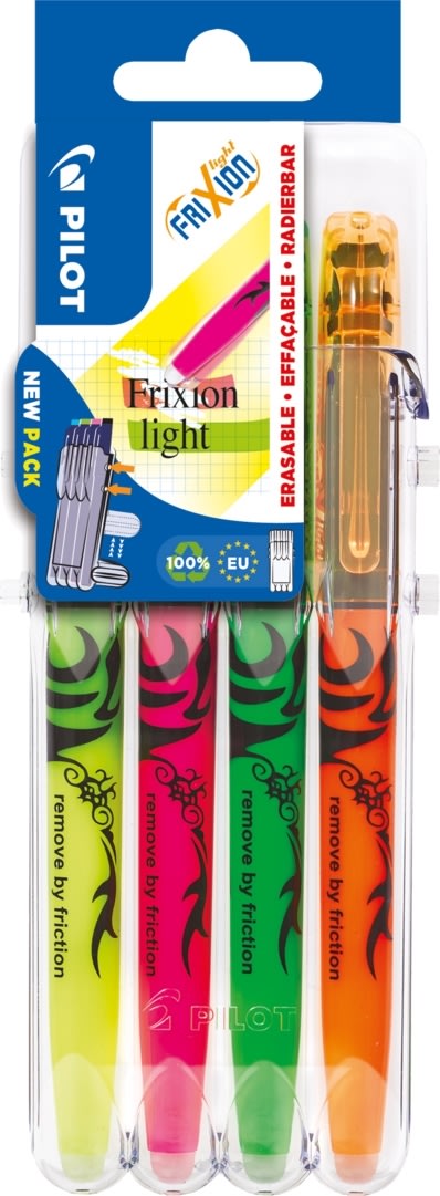 Pilot FriXion Light Highlighter 4 färger
