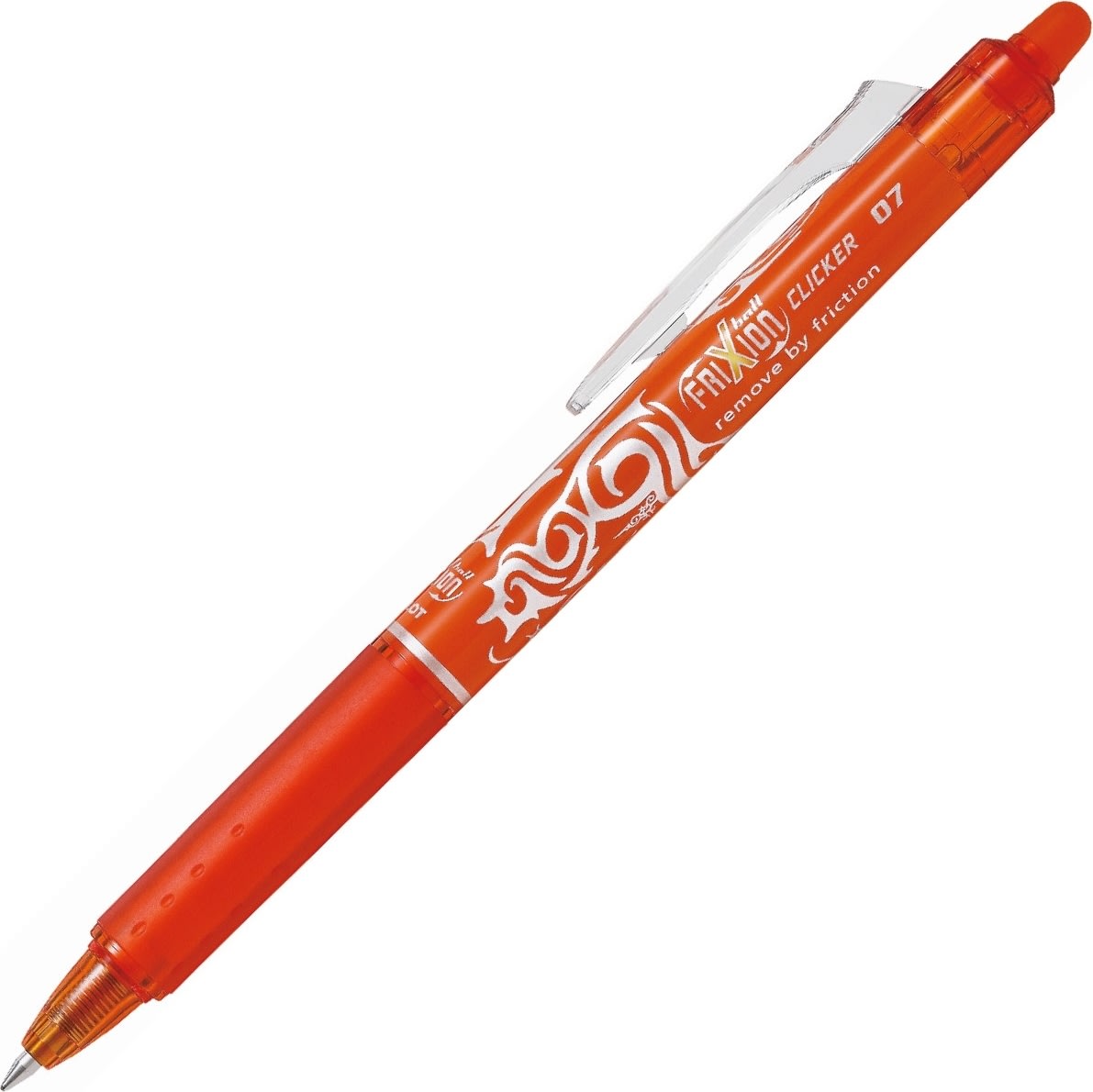 Pilot FriXion Clicker penna, 0,7 mm, orange
