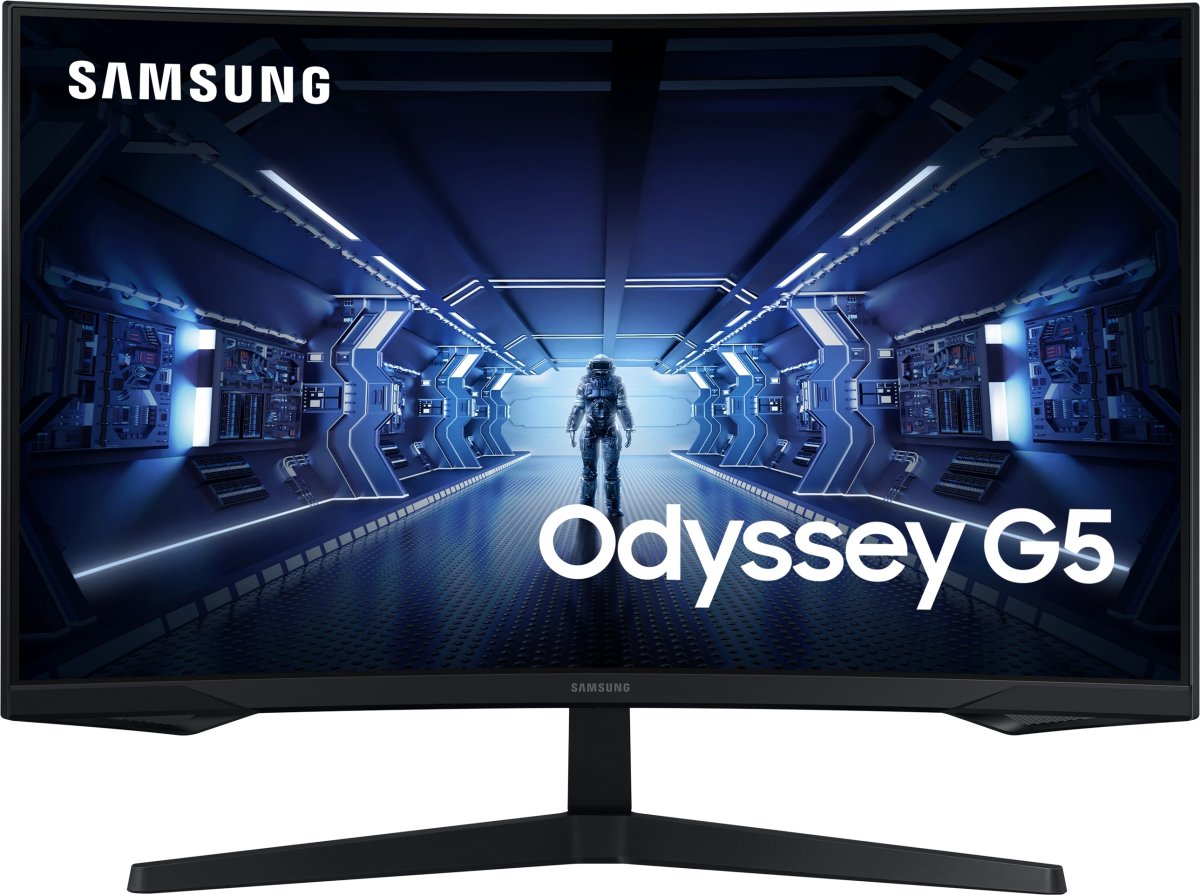 Samsung Odyssey G5 C27G53TQBU böjd 27” bildskärm