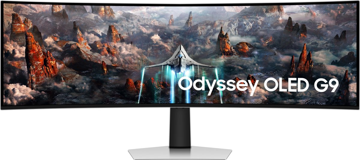 Samsung Odyssey G9 S49CG93 böjd 49" OLED-skärm