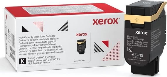 Xerox VersaLink C415 lasertoner | Svart | 10500 s