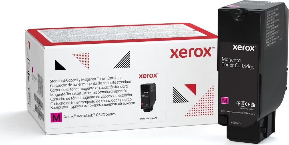 Xerox Rsalink C625 lasertoner | Magenta | 6 000 s.