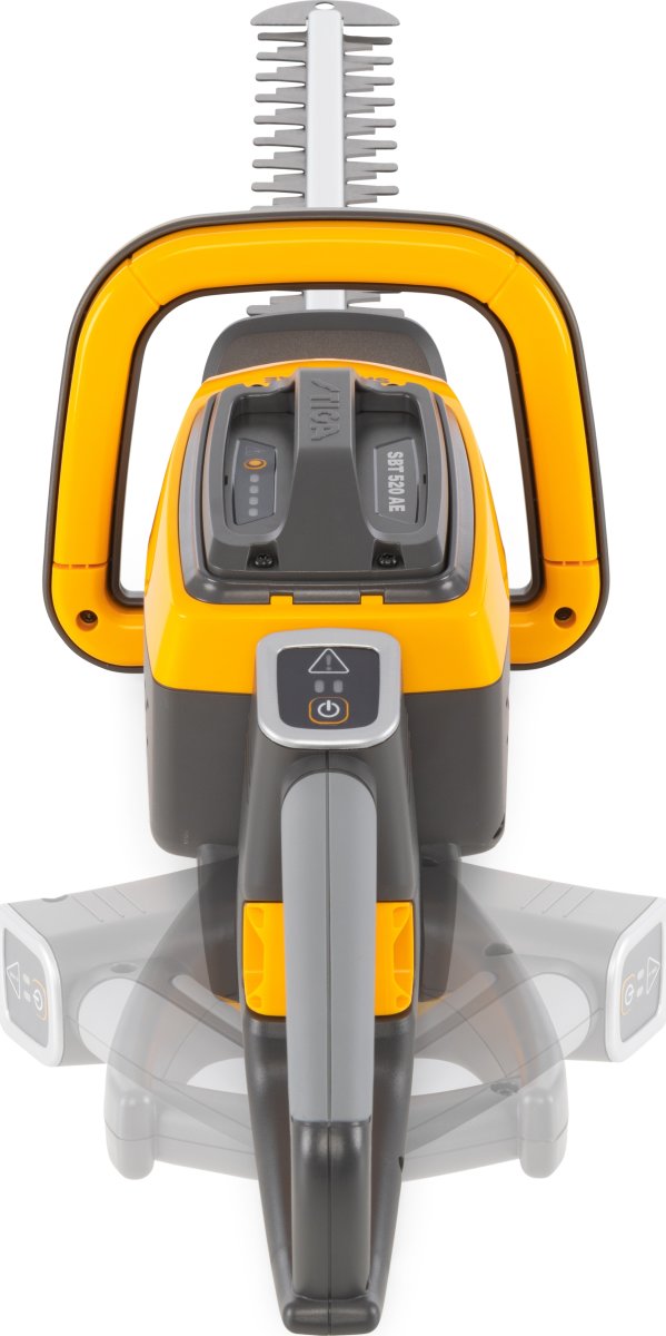 STIGA häcksax HT 500e, 48 V, inkl. batteri