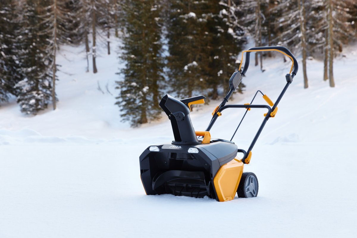 STIGA snöslunga ST 700e, 48 V, inkl. batteri