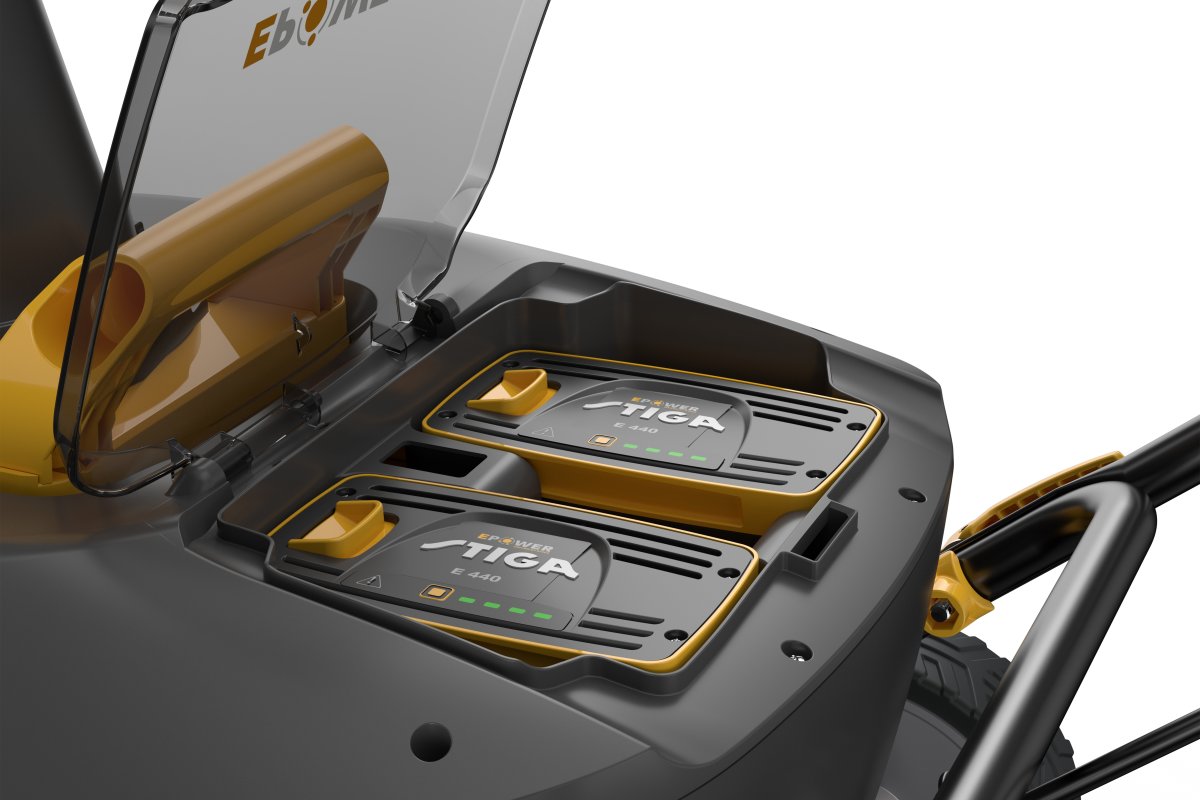 STIGA snöslunga ST 700e, 48 V, inkl. batteri