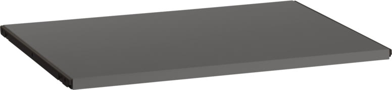 Elfa klick-in-hylla melamin 40, L:605 mm, grafit