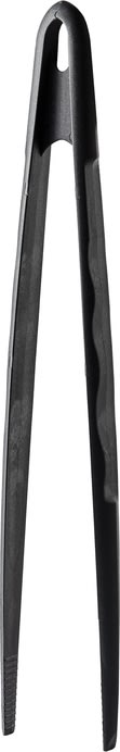 GastroMax stekpincett, svart, plast, 29 cm