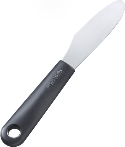 GastroMax smörkniv, svart/stål, 22 cm
