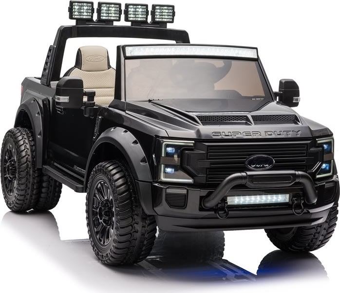 Elbil Ford Duty F450, 4x24V, svart