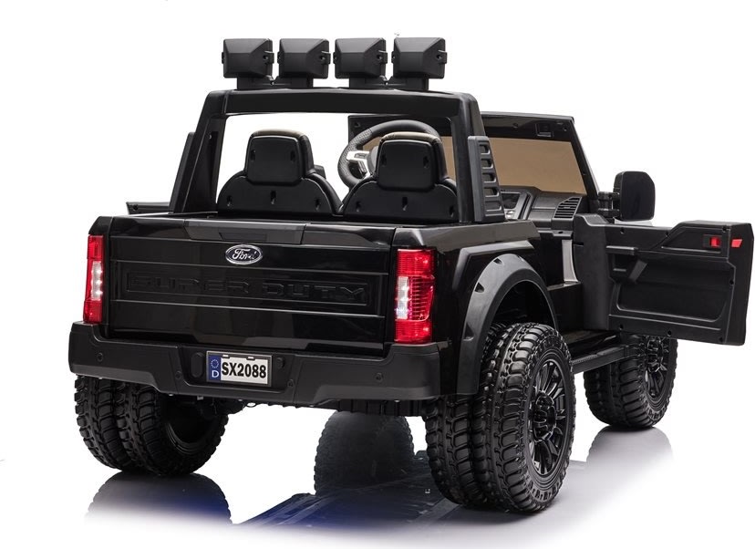 Elbil Ford Duty F450, 4x24V, svart