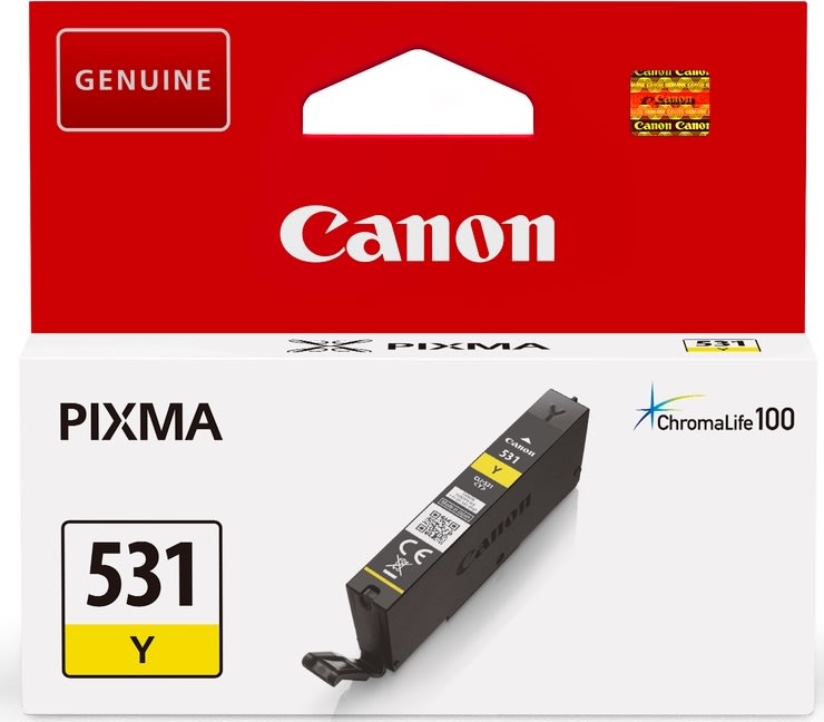 Canon CLI-531 bläckpatron, gul