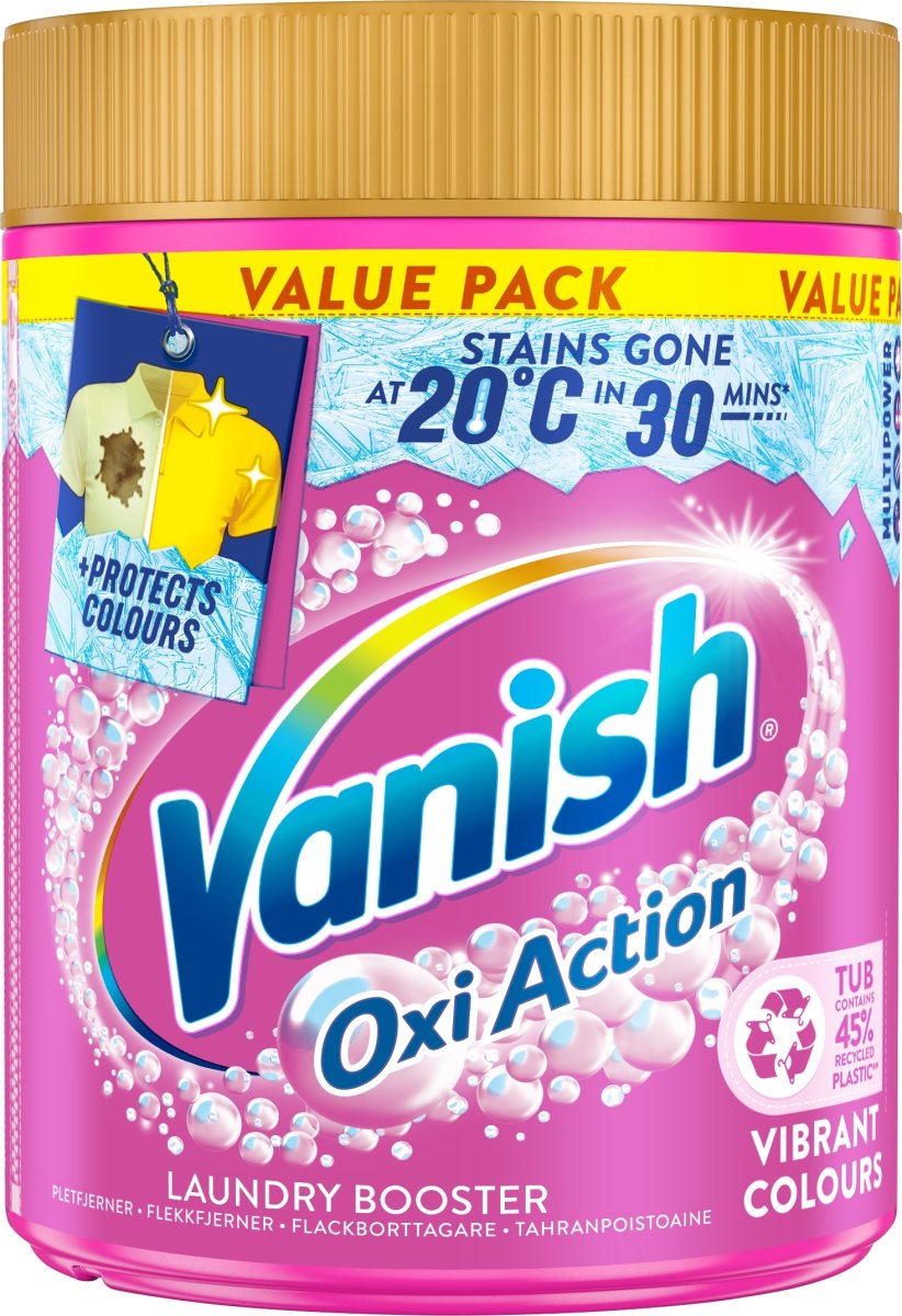 Fläckborttagare Vanish Pink Powder 940 g