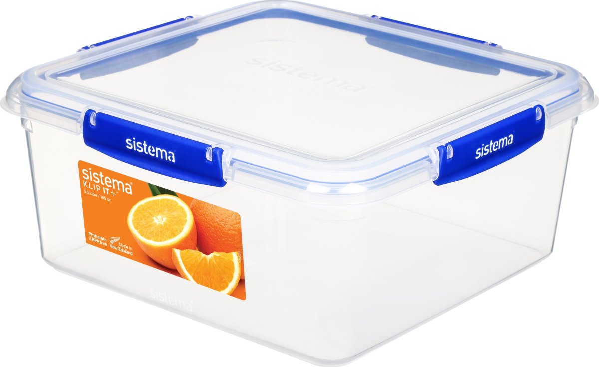 Sistema Klip It+ Square matlåda, 5,5 L