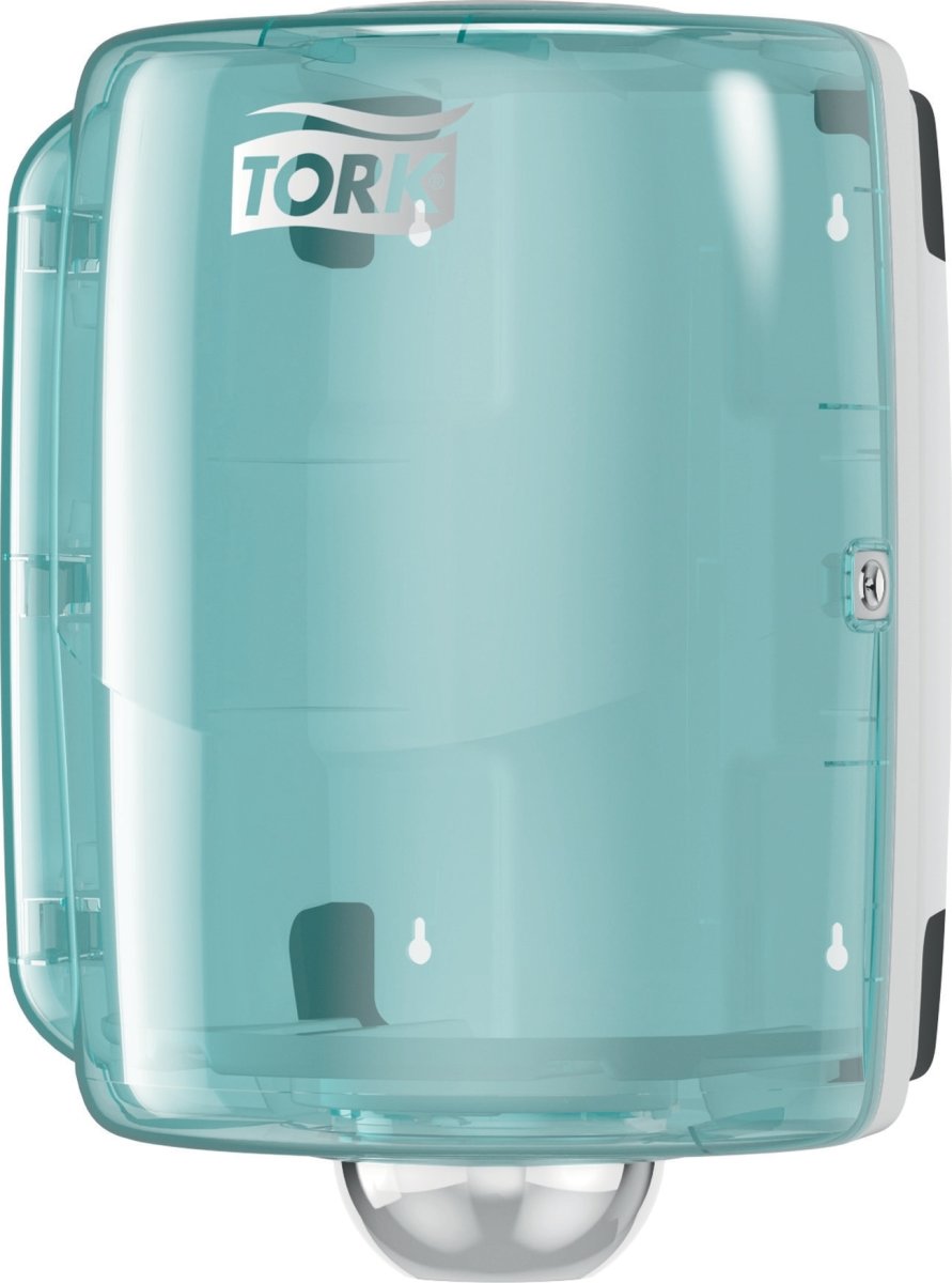 Tork W2 Maxi dispenser, vit/blå