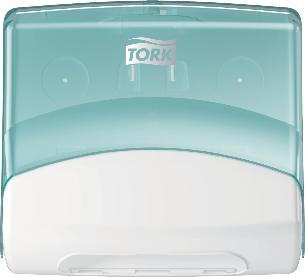 Tork W4 Top-Pak dispenser för torkdukar, vit/blå