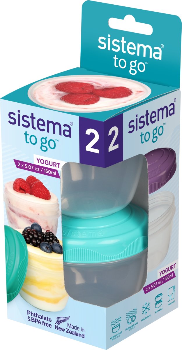 Sistema Yoghurt To Go, 2 st., 150ml