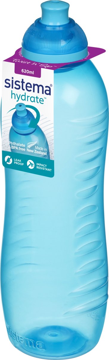 Sistema Squezze dricksflaska, 620 ml, blå