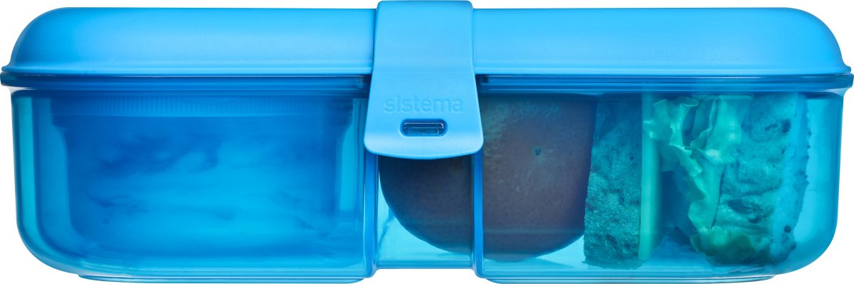 Sistema Ribbon Lunch matlåda, 1,1L, blå