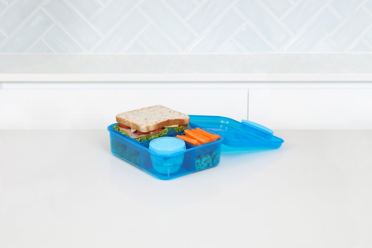 Sistema Bento Lunch matlåda, 1,65L, blå