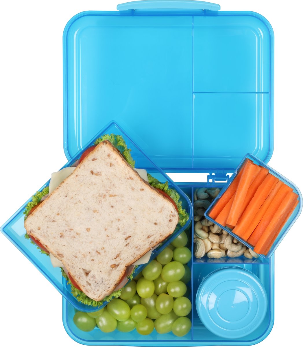 Sistema Bento Lunch matlåda, 1,65L, blå
