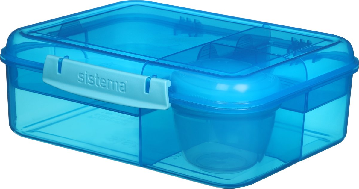 Sistema Bento Lunch matlåda, 1,65L, blå