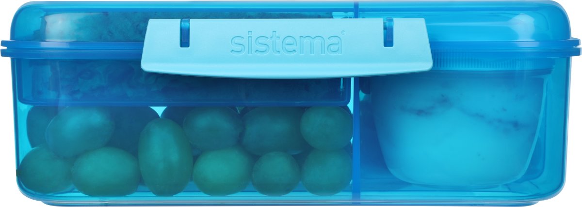 Sistema Bento Lunch matlåda, 1,65L, blå